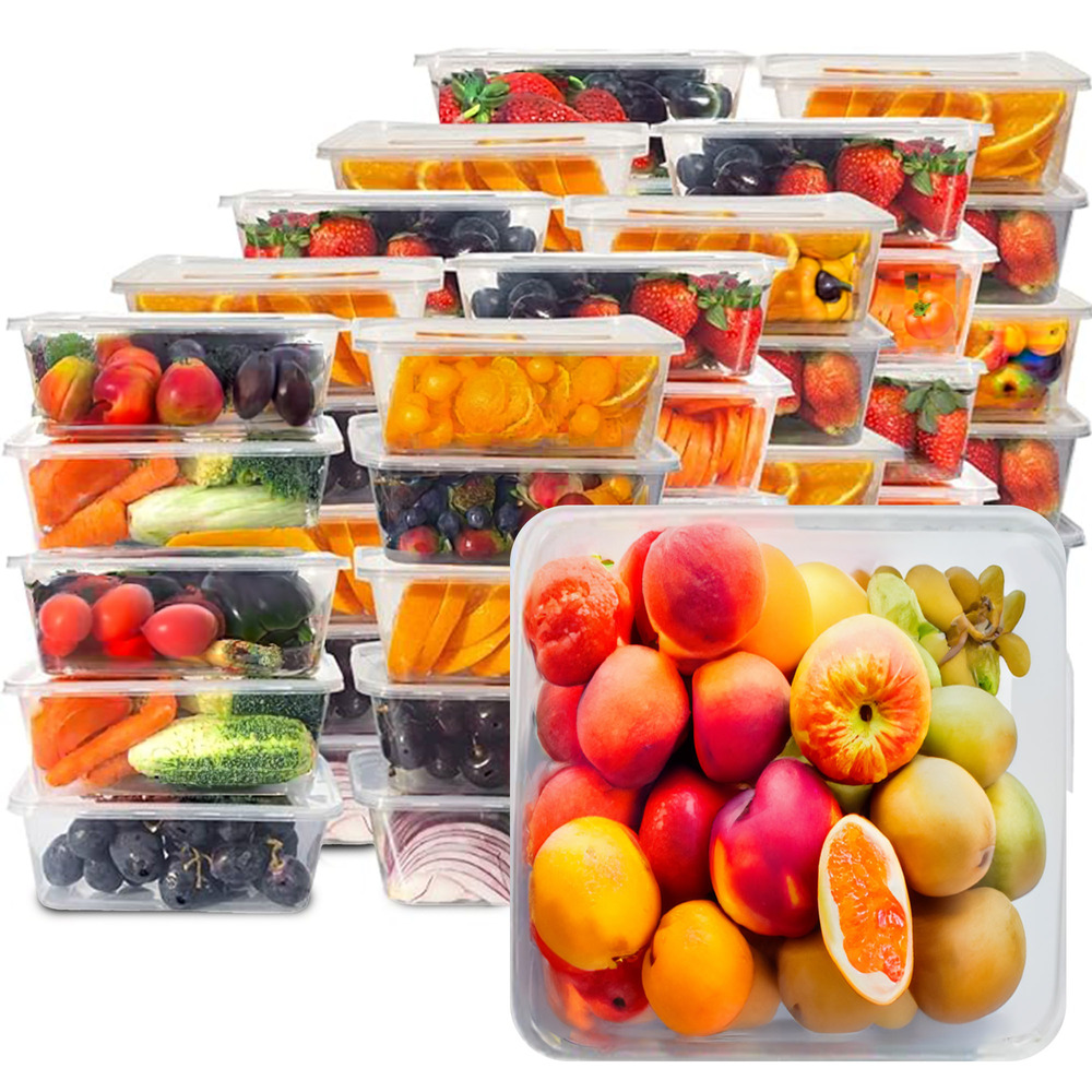 Transparent Container 3000ml Square